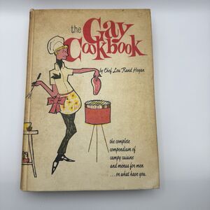 1965 The Gay Cookbook 1st ED LGBTQ Campy Cultural Seminal Iconic Lou Rand Hogan
